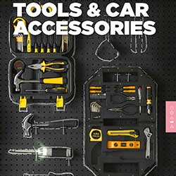 Branded Tools and Car Accessories