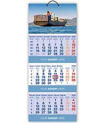 Cal 601 Aston Compact Shipping Calendar