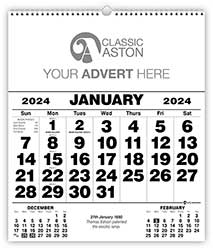 Cal 190 Aston Picture Planner Calendar