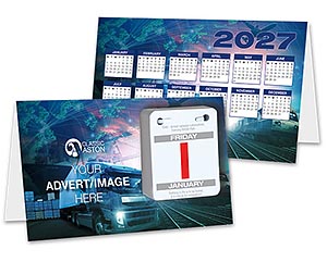 Cal 470 Aston Full Colour Desk Calendar