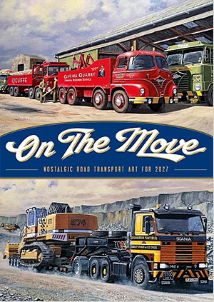 On The Move Rose Wall Calendar