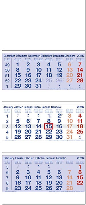 Shipping Calendars from the Rose Collection