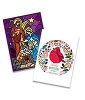 Classic personalised christmas cards