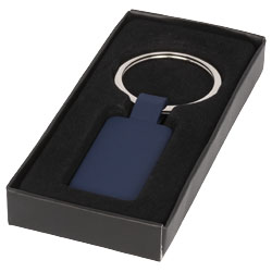 Tokyo Metal Branded Keyring with Rubber Coating