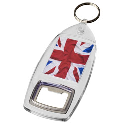 Jibe Bottle Opener Plastic Promotional Keyring