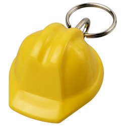 Kolt Hard Hat Shaped Promotional Plastic Keyring