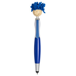 Mop Head Stylus Plastic Promotional Pen